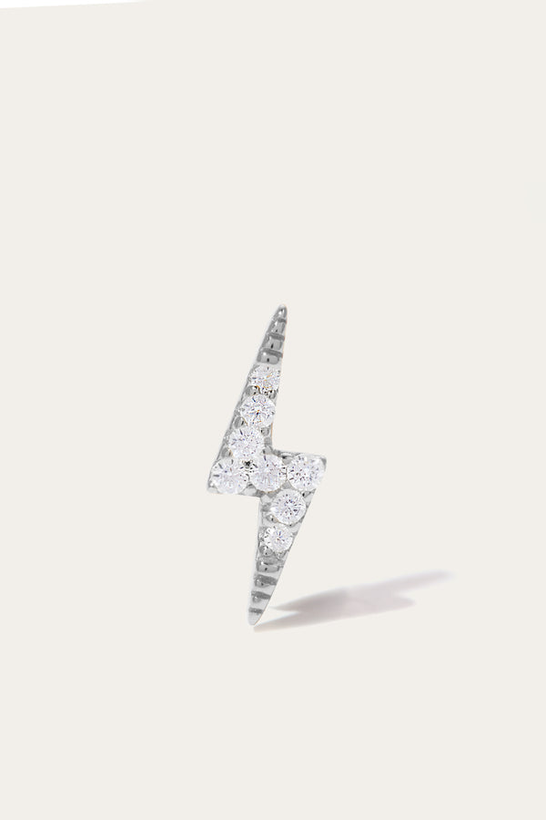 Galleria Armadoro Bolt Sterling Silver Stud