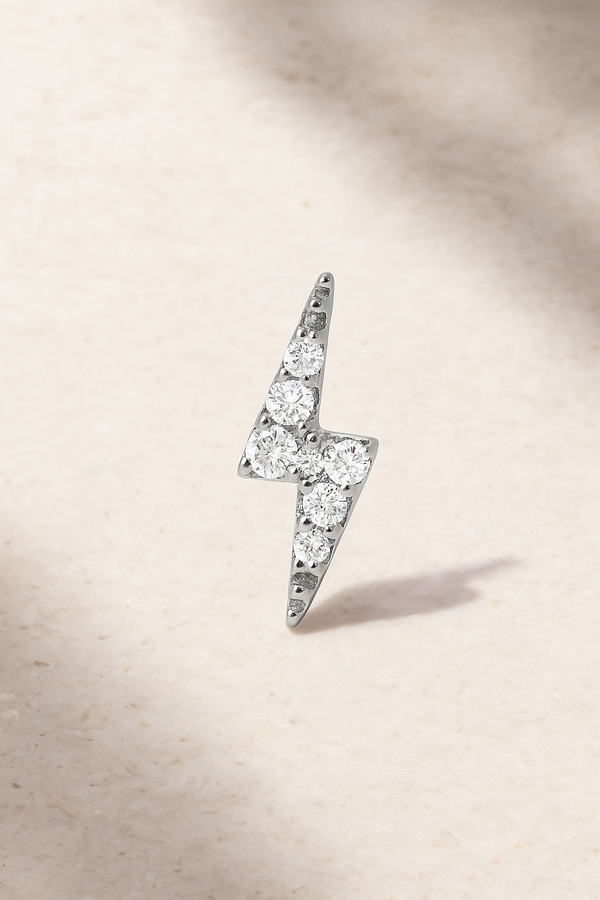 galleria armadoro Bolt sterling silver stud