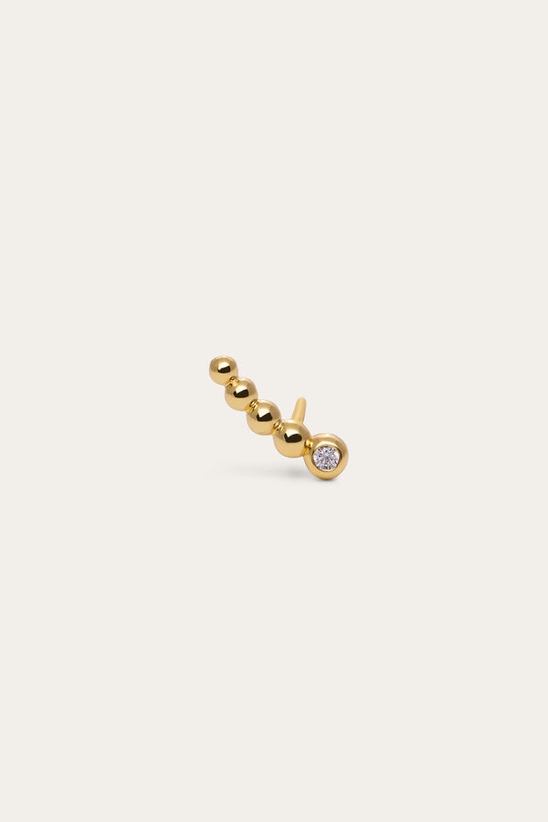Galleria Armadoro Bubbles Gold Vermeil Ear Climber