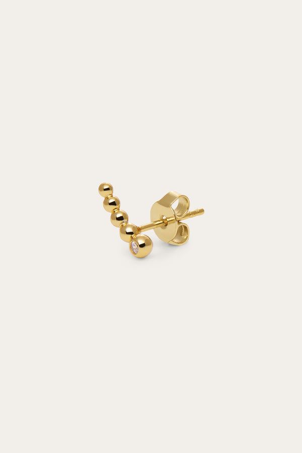 Galleria Armadoro Bubbles Gold Vermeil Ear Climber