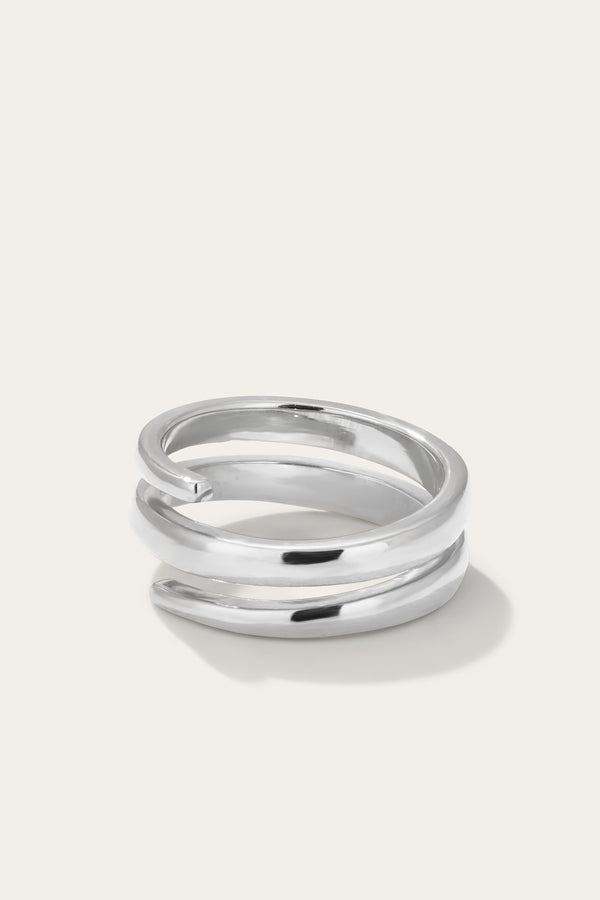 Galleria Armadoro Coil Silver Ring