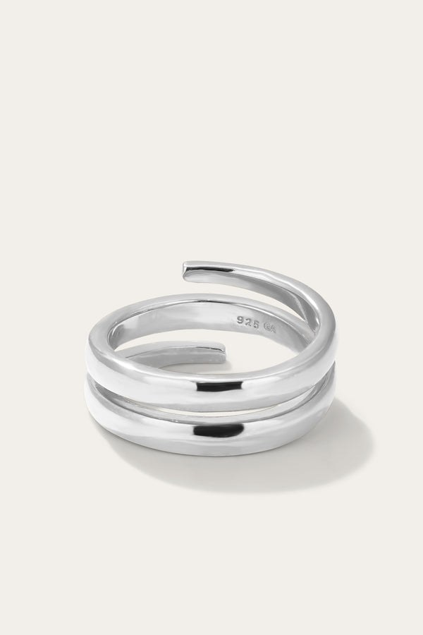 Galleria Armadoro Coil Silver Ring