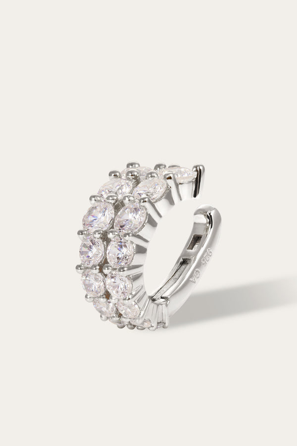 Galleria Armadoro Gala Sterling Silver Ear Cuff