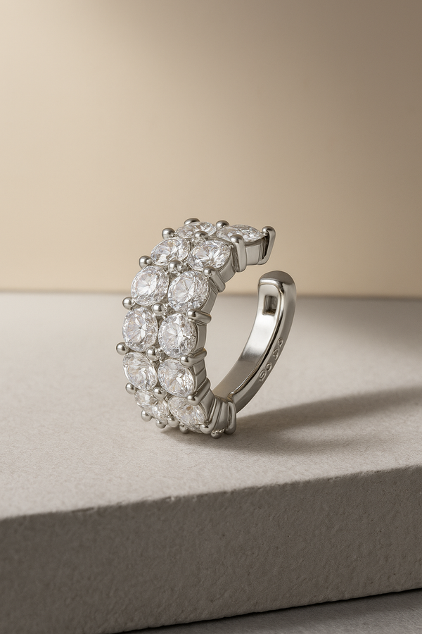 galleria armadoro Gala sterling silver ear cuff