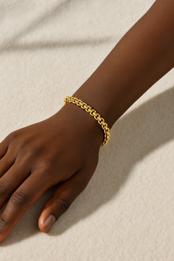 Galleria Armadoro Gilda Gold Plated Chain Bracelet