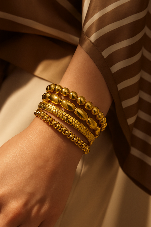 Galleria Armadoro Gilda Gold Plated Chain Bracelet