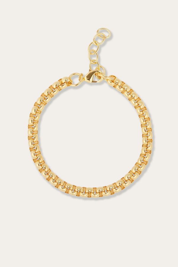 Galleria Armadoro Gilda Gold Plated Chain Bracelet
