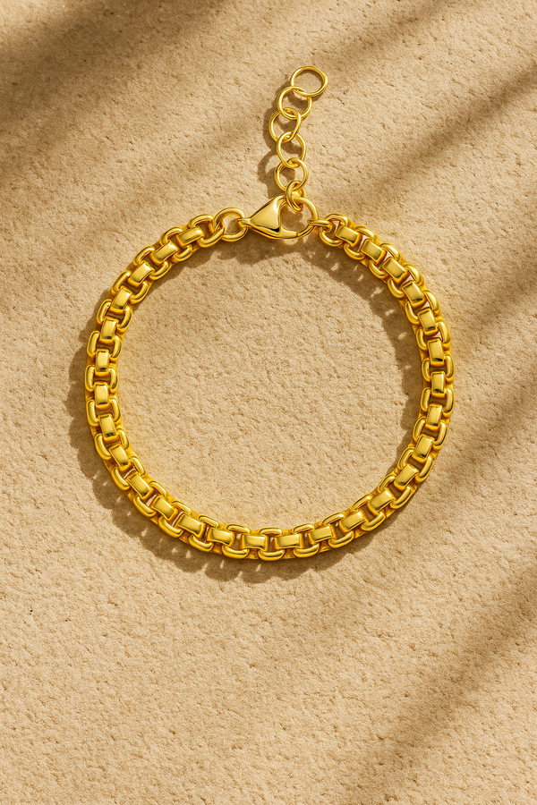galleria armadoro Gilda gold plated chain bracelet