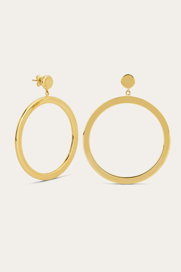 Galleria Armadoro Iris Gold Vermeil Hoops