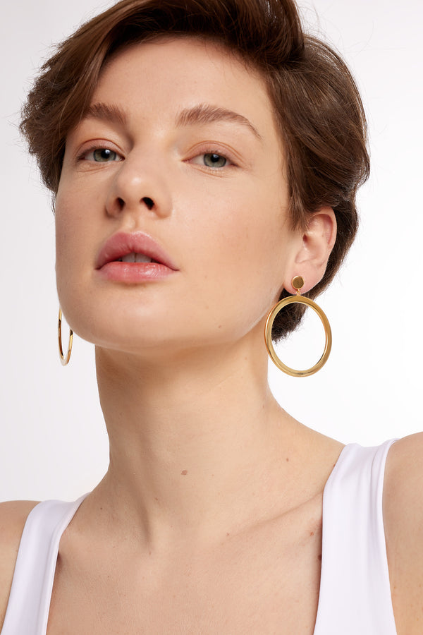 Galleria Armadoro Iris Gold Vermeil Hoops