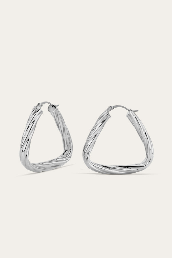 Galleria Armadoro Loulou Capri Silver Hoops