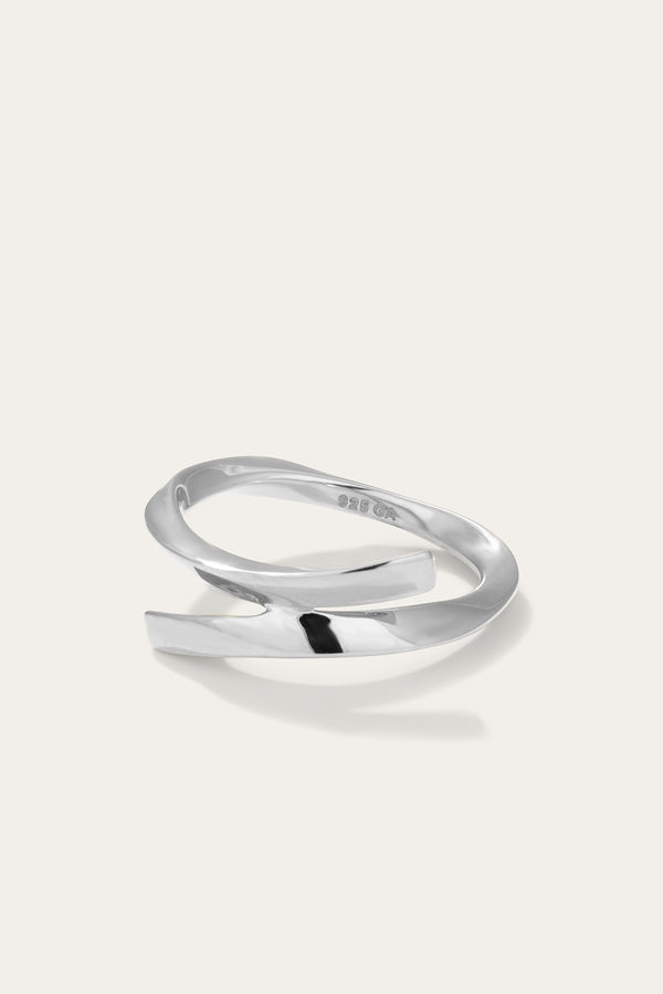 Galleria Armadoro Mini Coil Sterling Silver Ring