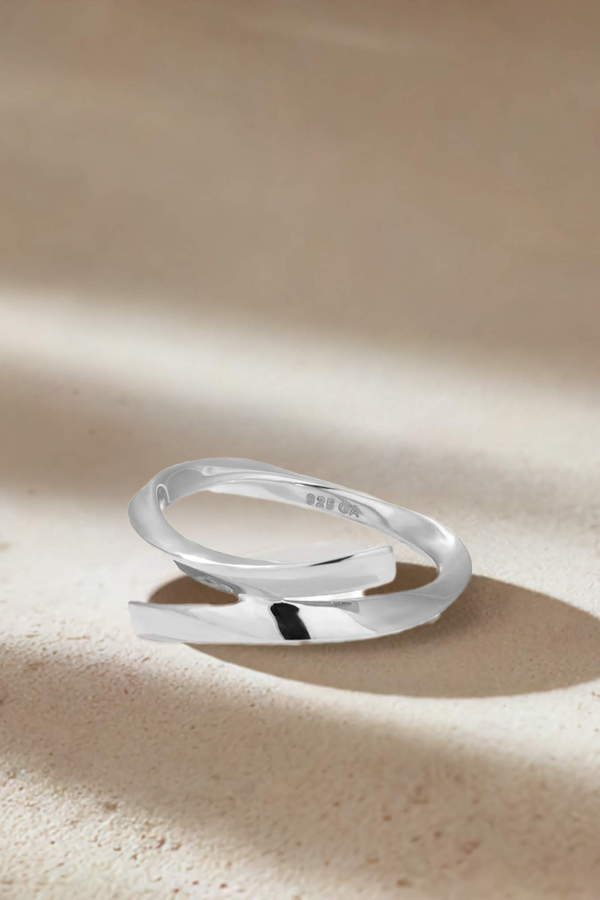 galleria armadoro Mini Coil Sterling Silver Ring