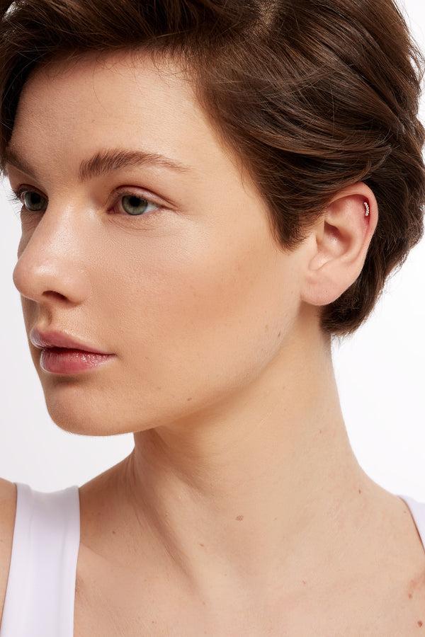 Galleria Armadoro Rio Gold Vermeil Stud (ball Screw)