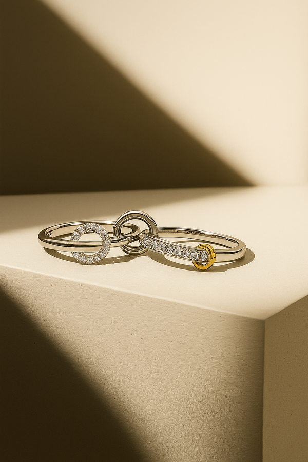 Galleria Armadoro Serafina Silver Connected Ring