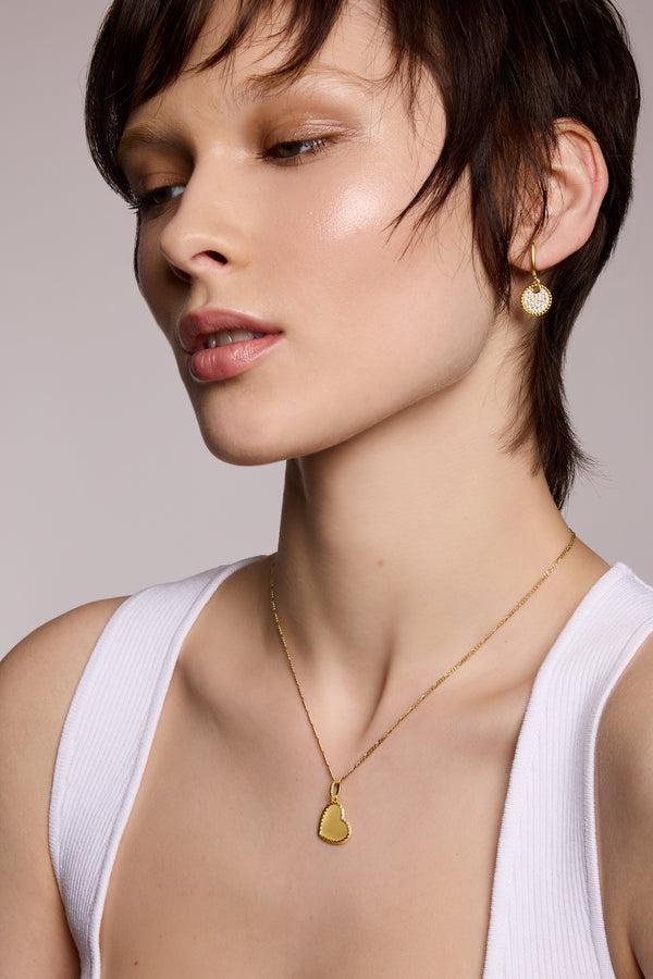 Galleria Armadoro Speira Heart Gold Vermeil Charm