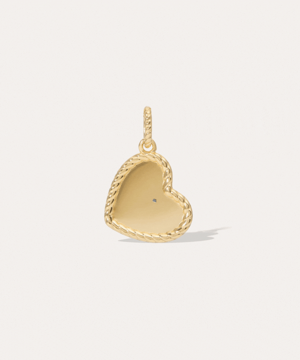 Galleria Armadoro Speira Heart Gold Vermeil Charm