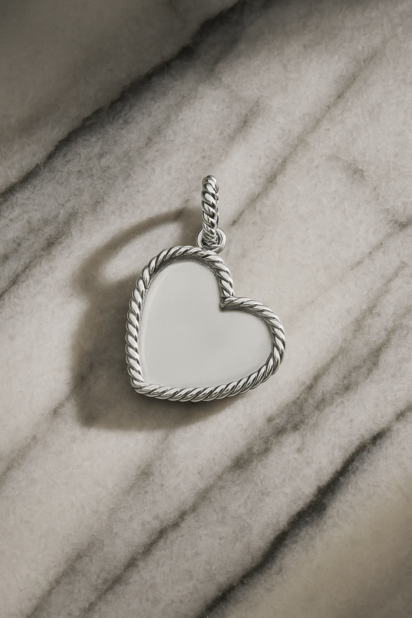 galleria armadoro Speira Heart Silver Charm