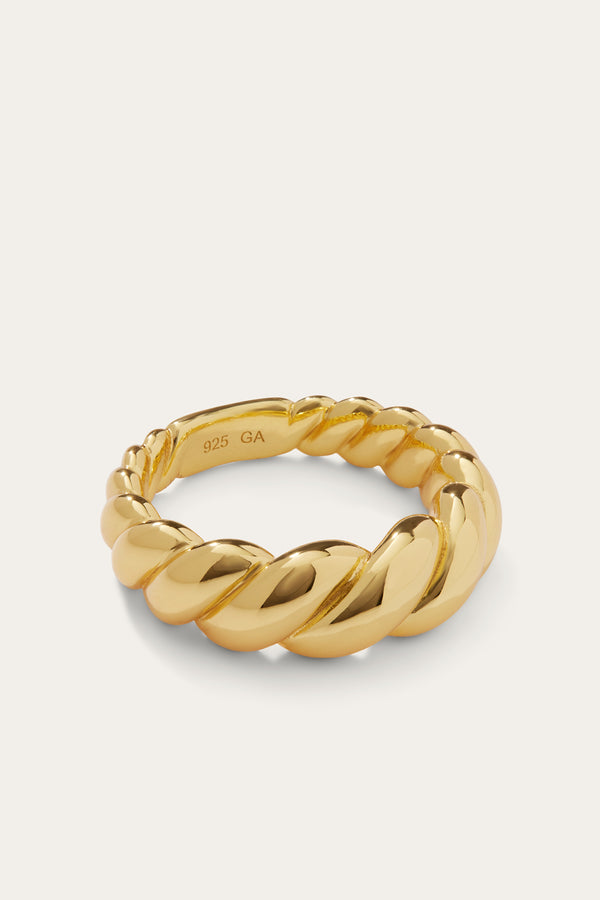 Galleria Armadoro Speira Icon Gold Vermeil Ring