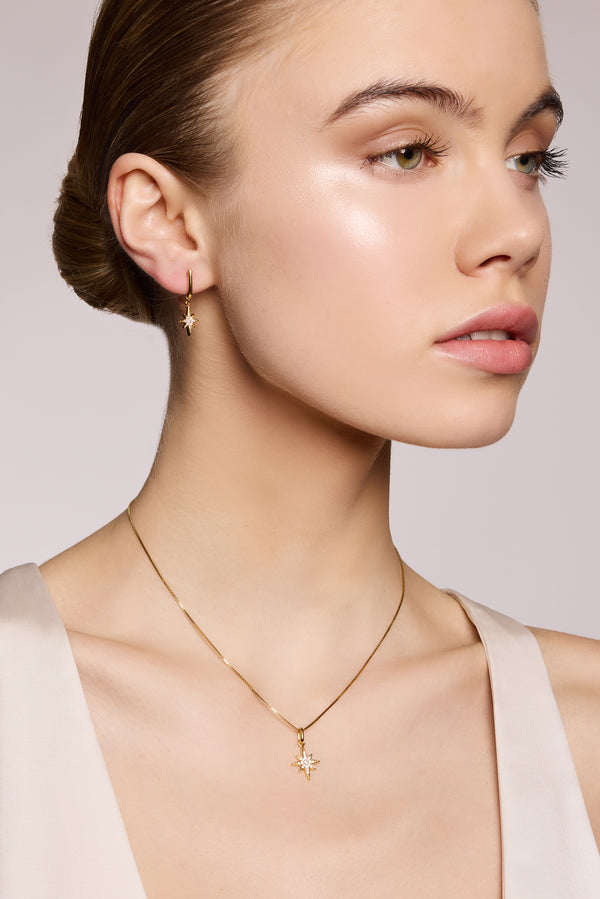 Galleria Armadoro Starburst Gold Vermeil Necklace