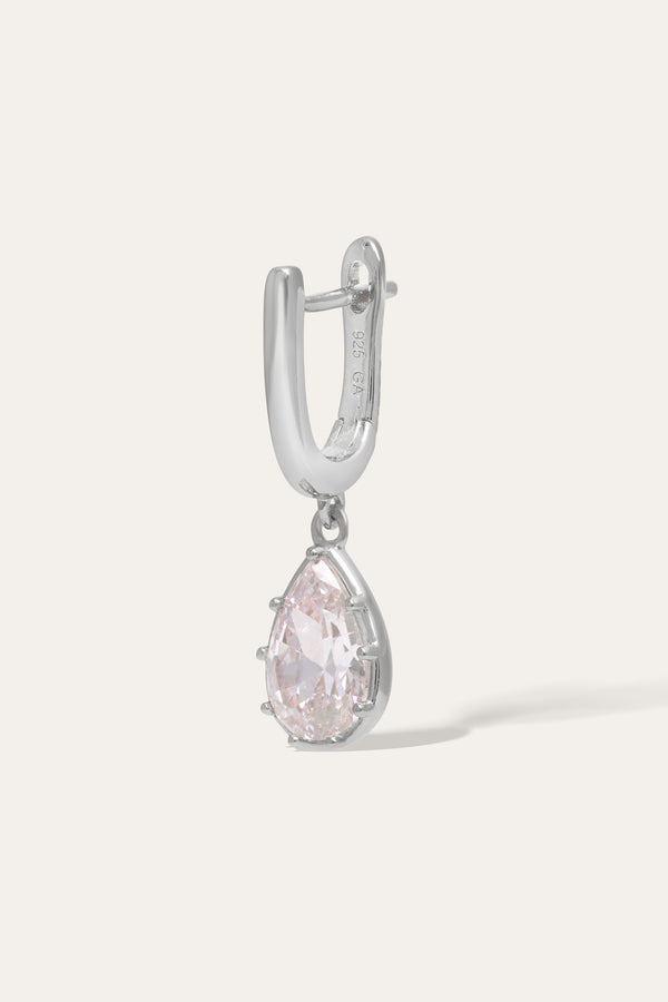 Galleria Armadoro Lacrima Celeste Silver Drop Earring