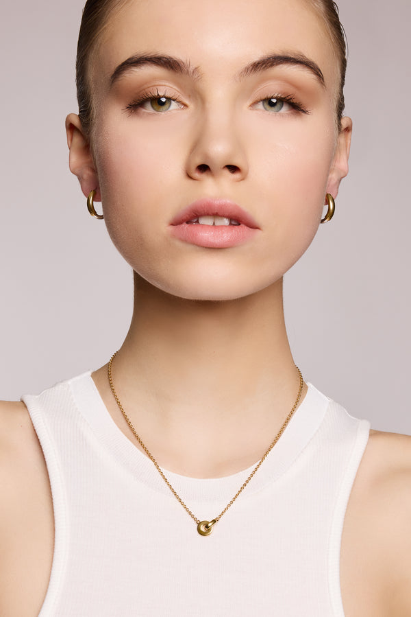 Galleria Armadoro Orbit Gold Vermeil Chain Necklace