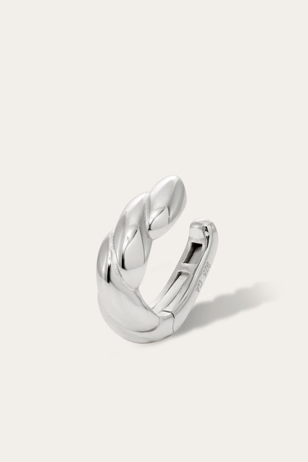 Galleria Armadoro Speira Band Sterling Silver Ear Cuff