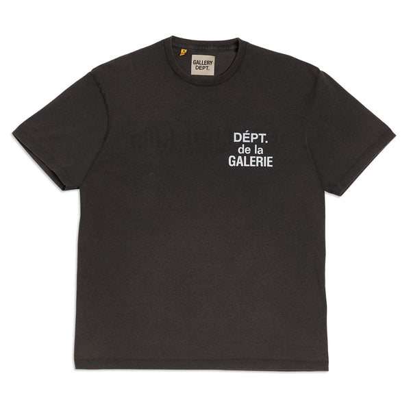 Gallery Dept. ATK REVERSIBLE FRENCH LOGO TEE Faded Black