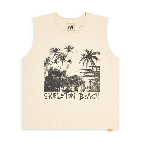 gallery dept. DAY NIGHT SLEEVELESS TEE archival white