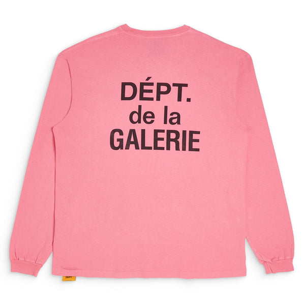 Gallery Dept. DEPT DE LA GALERIE L/S POCKET TEE Salmon