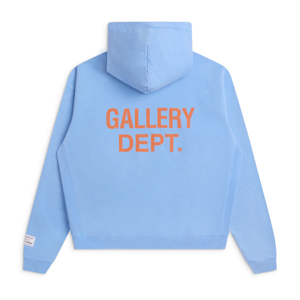 Gallery Dept. 90'S GD LOGO HOODIE Baby Blue