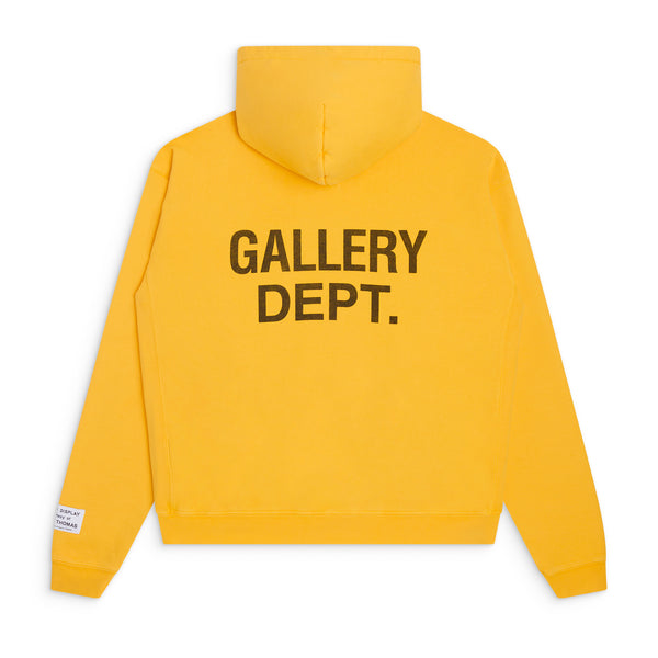 Gallery Dept. 90'S GD LOGO HOODIE Gold