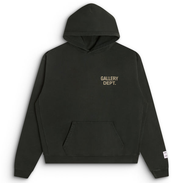 gallery dept. 90'S GD LOGO HOODIE vintage black