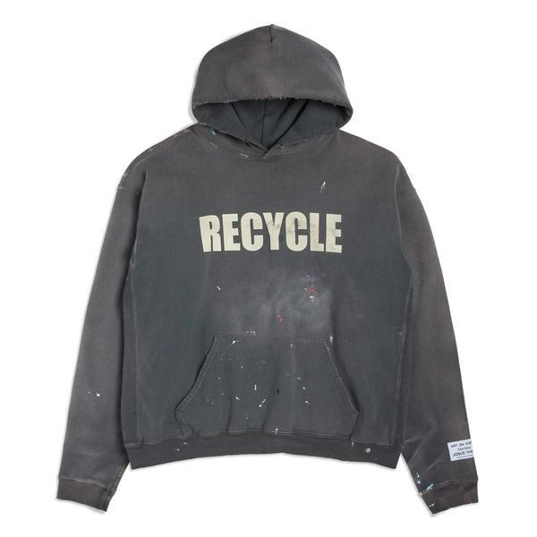 gallery dept. 90'S RECYCLE HOODIE washed black
