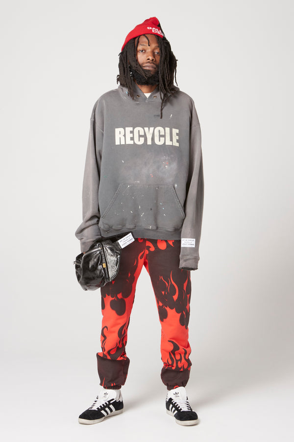 Gallery Dept. AK SWEATPANT Black/red