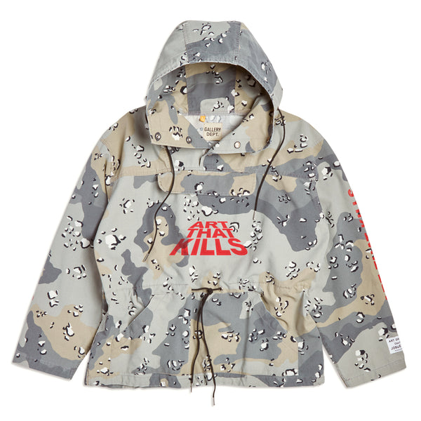 gallery dept. ATK ANORAK grey storm camo