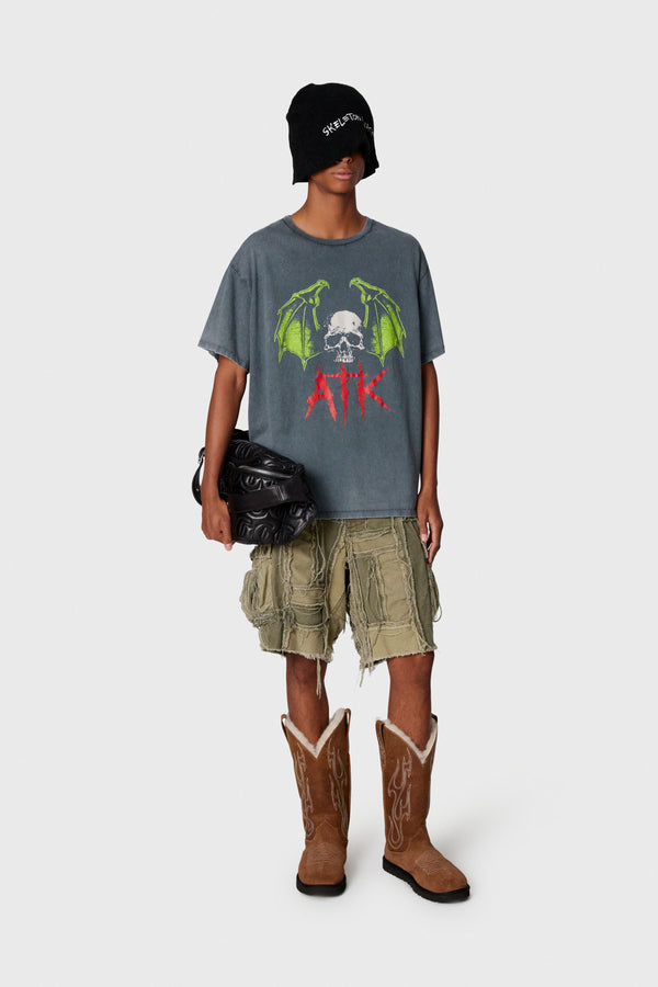 Gallery Dept. ATK NIGHT TEE Vintage Black