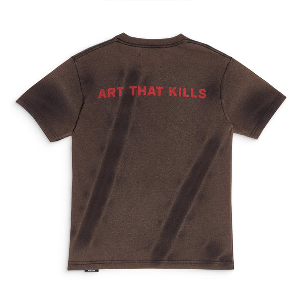 Gallery Dept. ATK SHERUB TEE Sun Faded Wizer Black