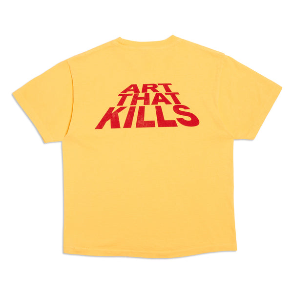 Gallery Dept. ATK STACK LOGO TEE Yellow
