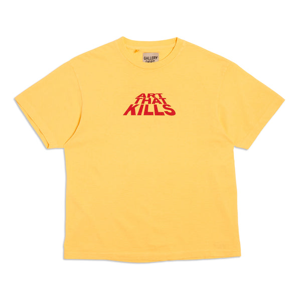 gallery dept. ATK STACK LOGO TEE yellow