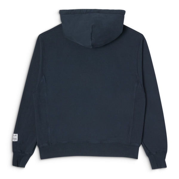 Gallery Dept. ATK STACKED LOGO HOODIE Navy