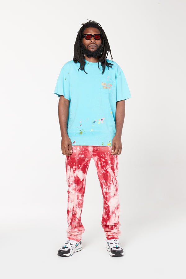 Gallery Dept. BISCAYNE DENIM Red Tie Dye