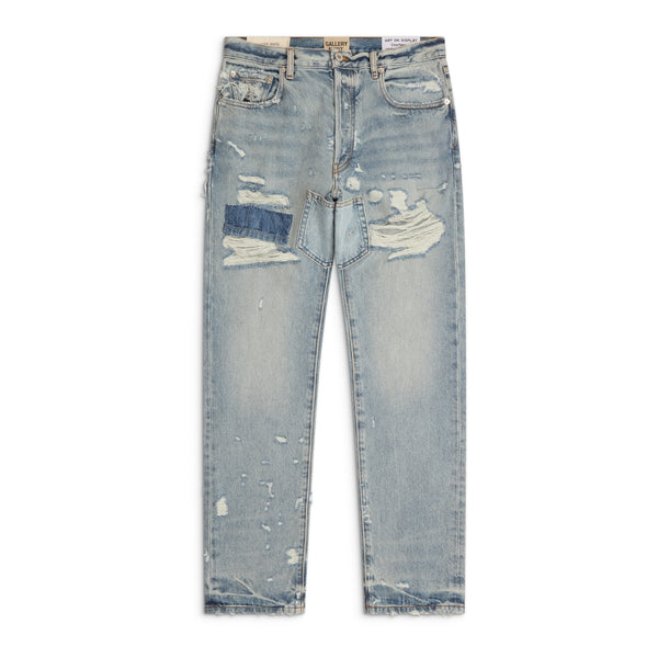 gallery dept. BOWERY DEPT. CUT DENIM washed indigo