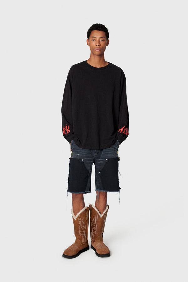 Gallery Dept. CERTIFIED L/S TEE Clean Black