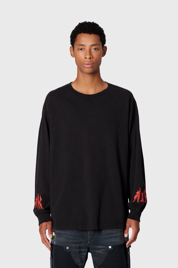 Gallery Dept. CERTIFIED L/S TEE Clean Black