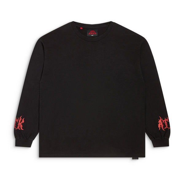 gallery dept. CERTIFIED L/S TEE clean black