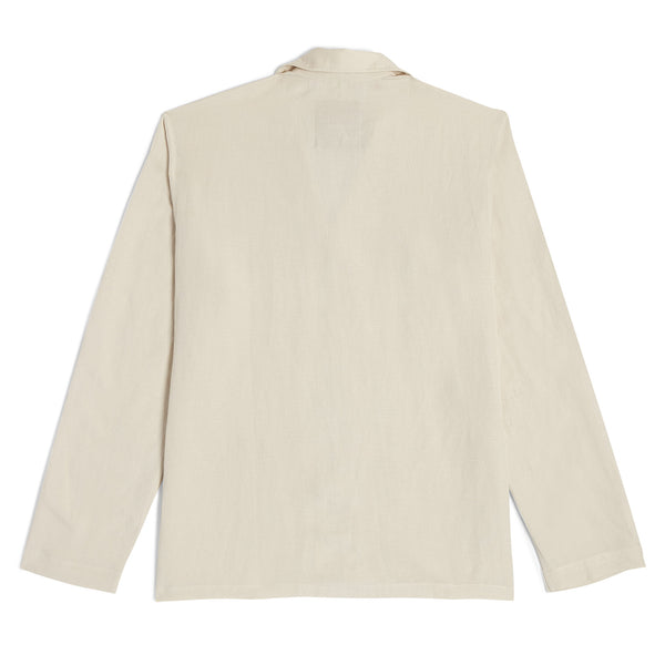 Gallery Dept. CHATEAU JOSUÉ LINEN PAJAMA TOP White