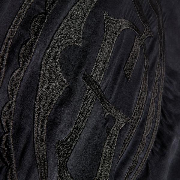 Gallery Dept. CHATEAU SILK SPA ROBE Black