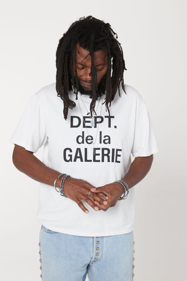 Gallery Dept. DEPT DE LA GALERIE CLASSIC TEE White