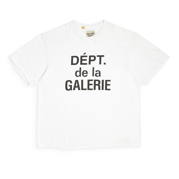 gallery dept. DEPT DE LA GALERIE CLASSIC TEE white